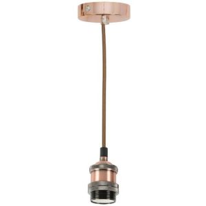 Ceiling Pendant Set VINTAGE Bright Copper <1.8Mtr. ES
