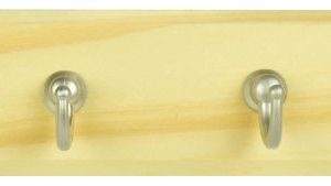 Key Rack 4 Hook White D