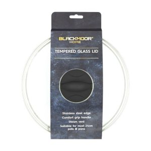 Lid Only Glass & SS 18cm Vented