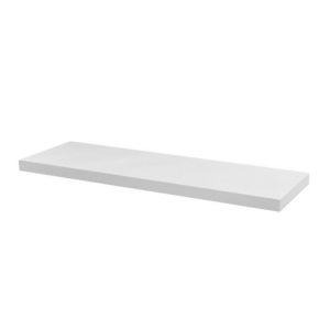 Shelf Floating Gloss White 80x23.5x3.8cm