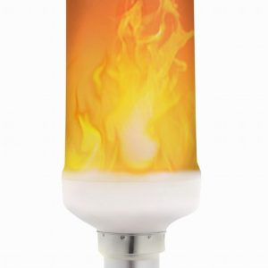 5w Real Flame Effect LED Candle Lamp with Bayonet Cap