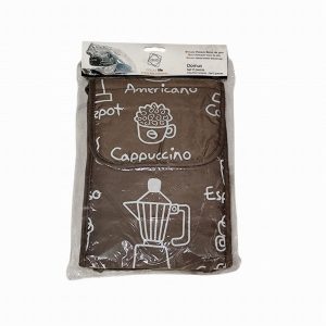Coffee Design Polycotton Long Bag