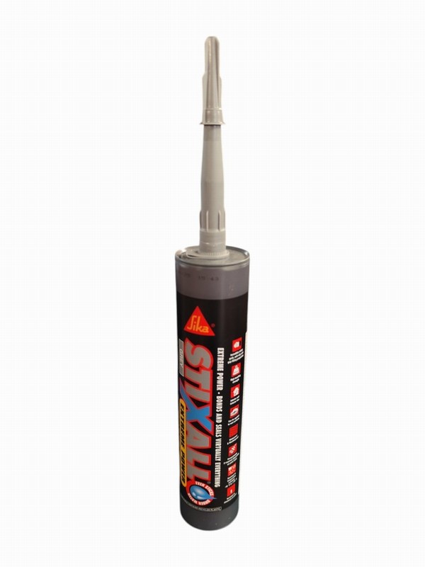 Everbuild Stixall Anthracite Grey Adhesive C3 Cartridge