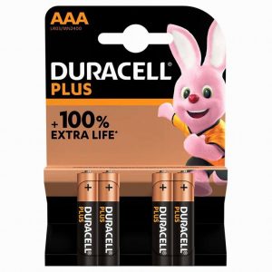 Battery DURACELL Alkaline AAA x4