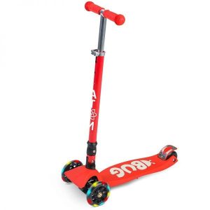 Scooter AtomBUG Folding Illuminated Wheel Red & Bag D