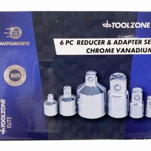 Socket Adaptor Set 6Pce.1/4"x3/8" 3/8"x1/2" 1/2"x3/4" Both