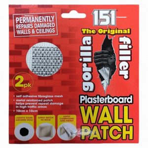 Gorilla 2 Pack Plasterboard Wall Mesh Patch
