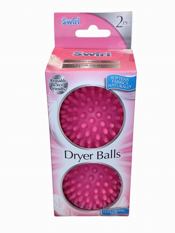 2 x Swirl Tumble Dryer Balls