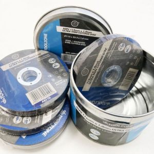 Disc Steel Cut 115mm Ultra Thin For SS & More x50 Metal Tin