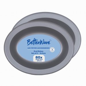 Air Fry BETTERWARE Oval Dish x2 Non Stick