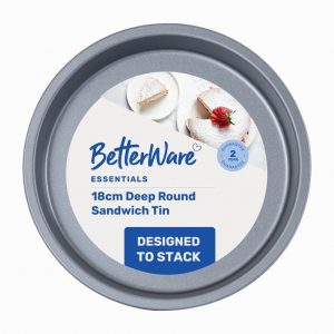 Sandwich Tin Round 18cm BETTERWARE