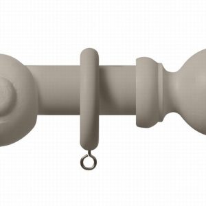 Curtain Pole RENAISSANCE Ball End 28mmx200cm Wood Grey