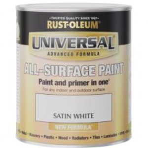 Paint UNIVERSAL Satin White 250ml