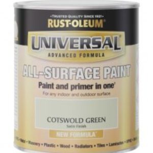 Paint UNIVERSAL Satin Cotswold Green 750ml
