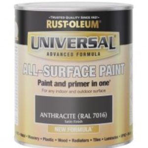 Paint UNIVERSAL Satin Anthracite RAL7016 250ml
