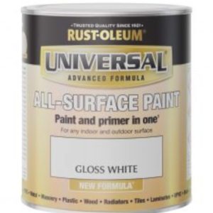 Paint UNIVERSAL Gloss White 250ml