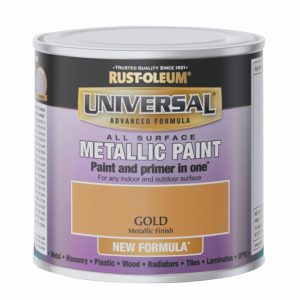 Paint UNIVERSAL Metallic Gold 250ml