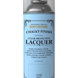 Lacquer Clear for Chalky Furniture Paint 400ml Aero.