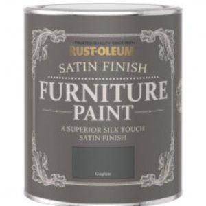 Paint Satin Furniture Graphite 750ml