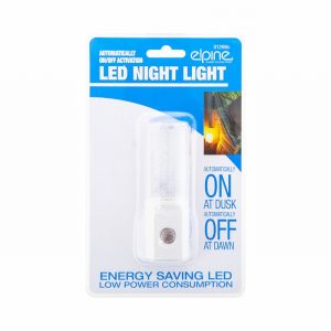 Night Light Sensor Operated Plug in