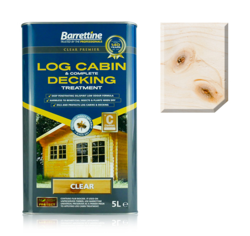 Wood Treatment for Log Cabins 5Ltr.