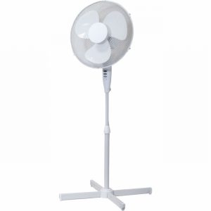 Fan Pedestal 16" 40cm White