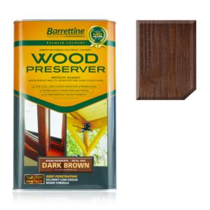 Wood Preserver 5Ltr. Dark Brown