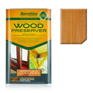 Wood Preserver 5Ltr. Golden Brown