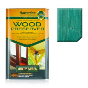 Wood Preserver 1Ltr. Holly Green