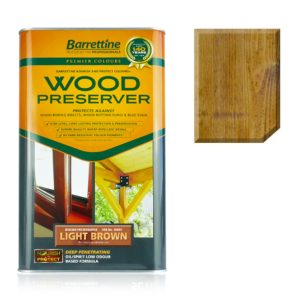 Wood Preserver 1Ltr. Light Brown