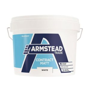 Paint Contract Matt White 10Ltr.
