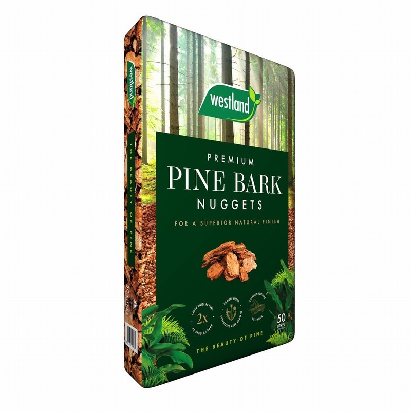 Westland 50L Premium Pine Bark Nuggets
