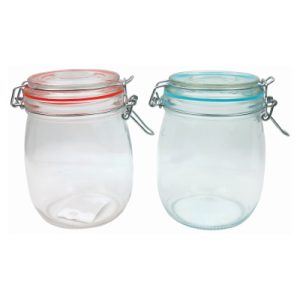 0.8L 'Kilner Style' Glass Canister