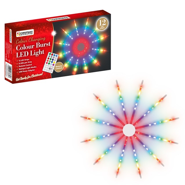 Christmas 60cm Firework Starburst Light