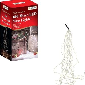 Christmas Lights  600 Micro LED Waterfall Vine