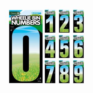 Numeral No.5 S/A Meadow Design 175mm for W/Bins+