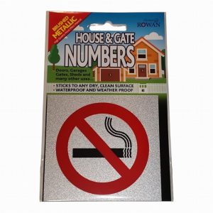 Sign Self Ad. xmm NO SMOKING (Symbol)