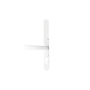 Handle Lock For UPVC Door White Sprung 260mm SHD FLEXI