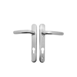 Handle Lock For UPVC Door Satin Silver 122mm SHD