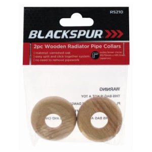 Pipe Collars Wooden x2