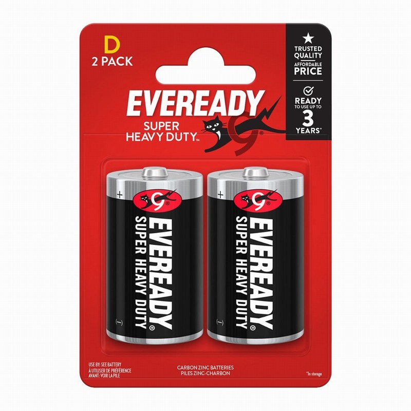 Battery Eveready Zinc Dx2
