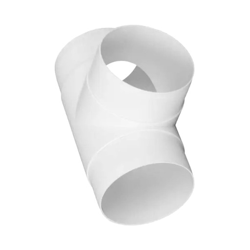 Ducting RIGID Circular 90 Deg. Tee Horizontal