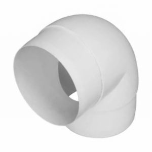 Ducting RIGID Circular 90 Deg. Elbow Bend