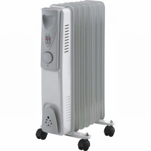 Heater Oil Filled Radiator 1.5Kw  7 Fin White