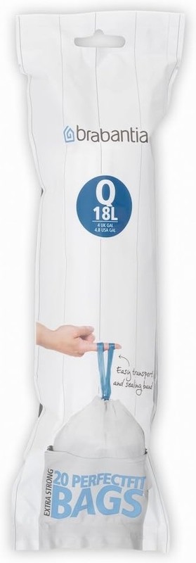 Bin Liners Q 18Ltr. Roll of 20