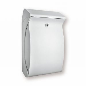 Post Box SWING White Weather Resistant Plastic