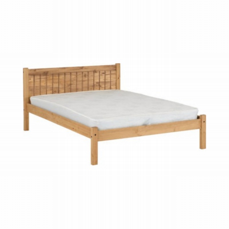 Bedstead 135cm MAYA Waxed Pine