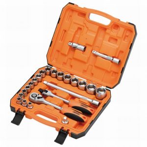 Socket Set DRAPER MM AF 24Pce. 1/2" Drive