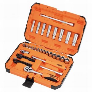 Socket Set DRAPER MM AF 47Pce. 1/4" Drive