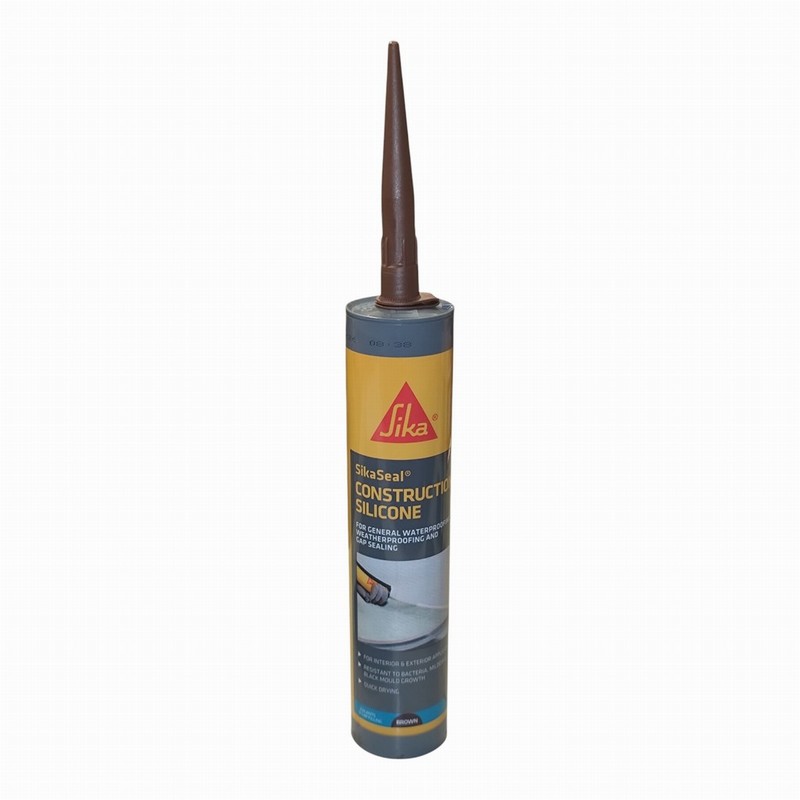 Sealant Silicone G.P. H.Mod. Brown C3-295ml Cart SIKA